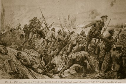 The First V.c. Won By A Territorial — Richard Caton Woodville