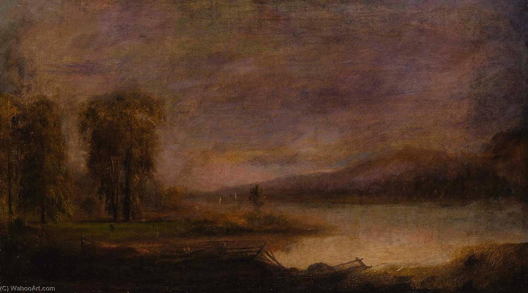 Landscape With Lake — Robert Seldon Duncanson