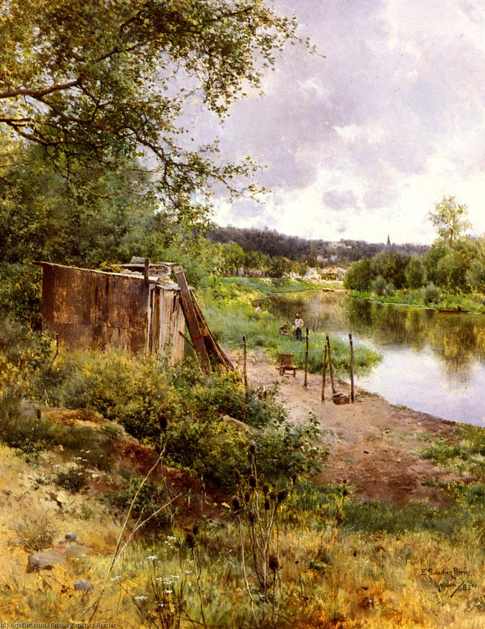 On The River Bank — Emilio Sanchez-perrier