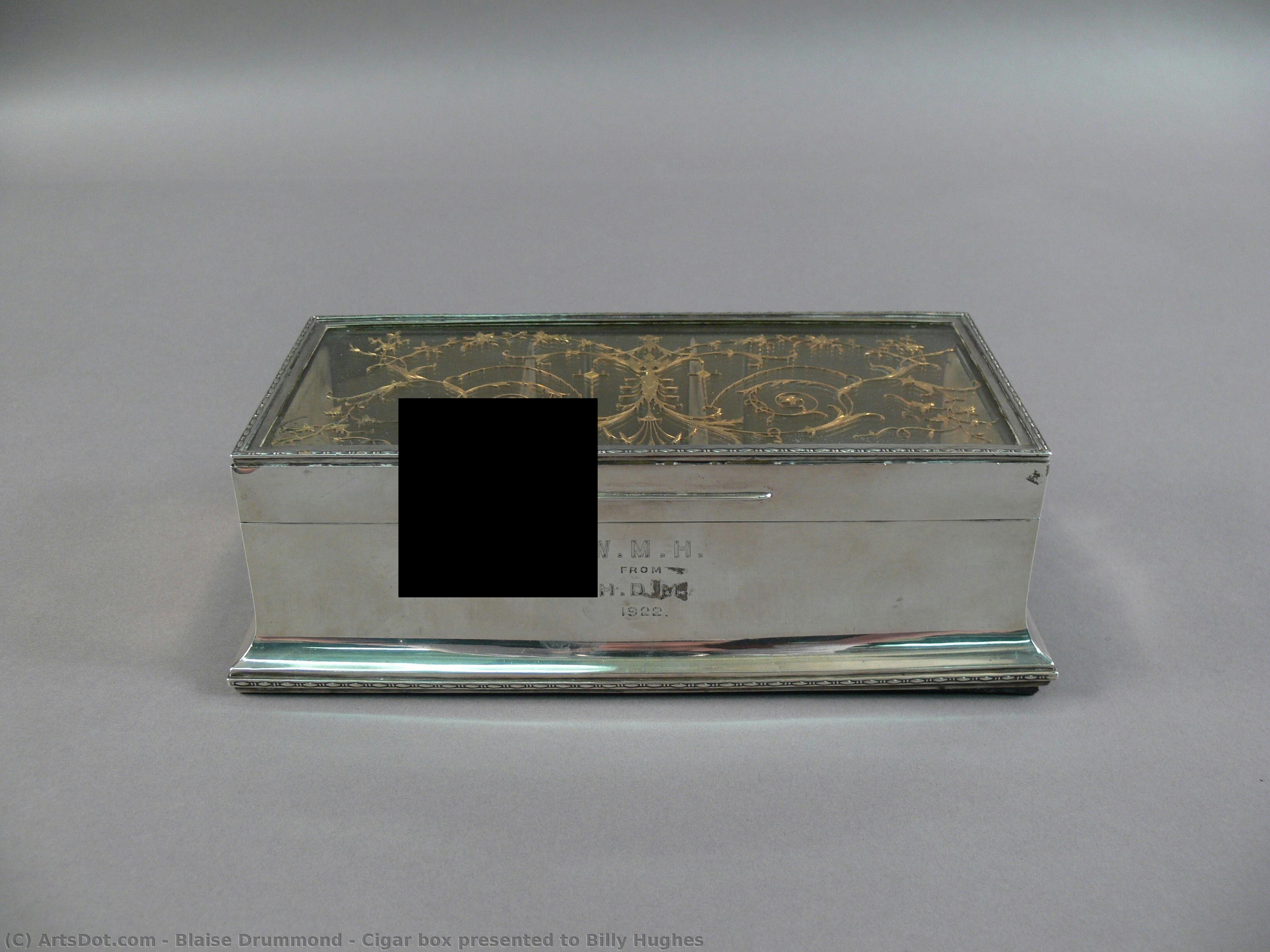 Cigar Box Presented To Billy Hughes — Блейз Драммонд