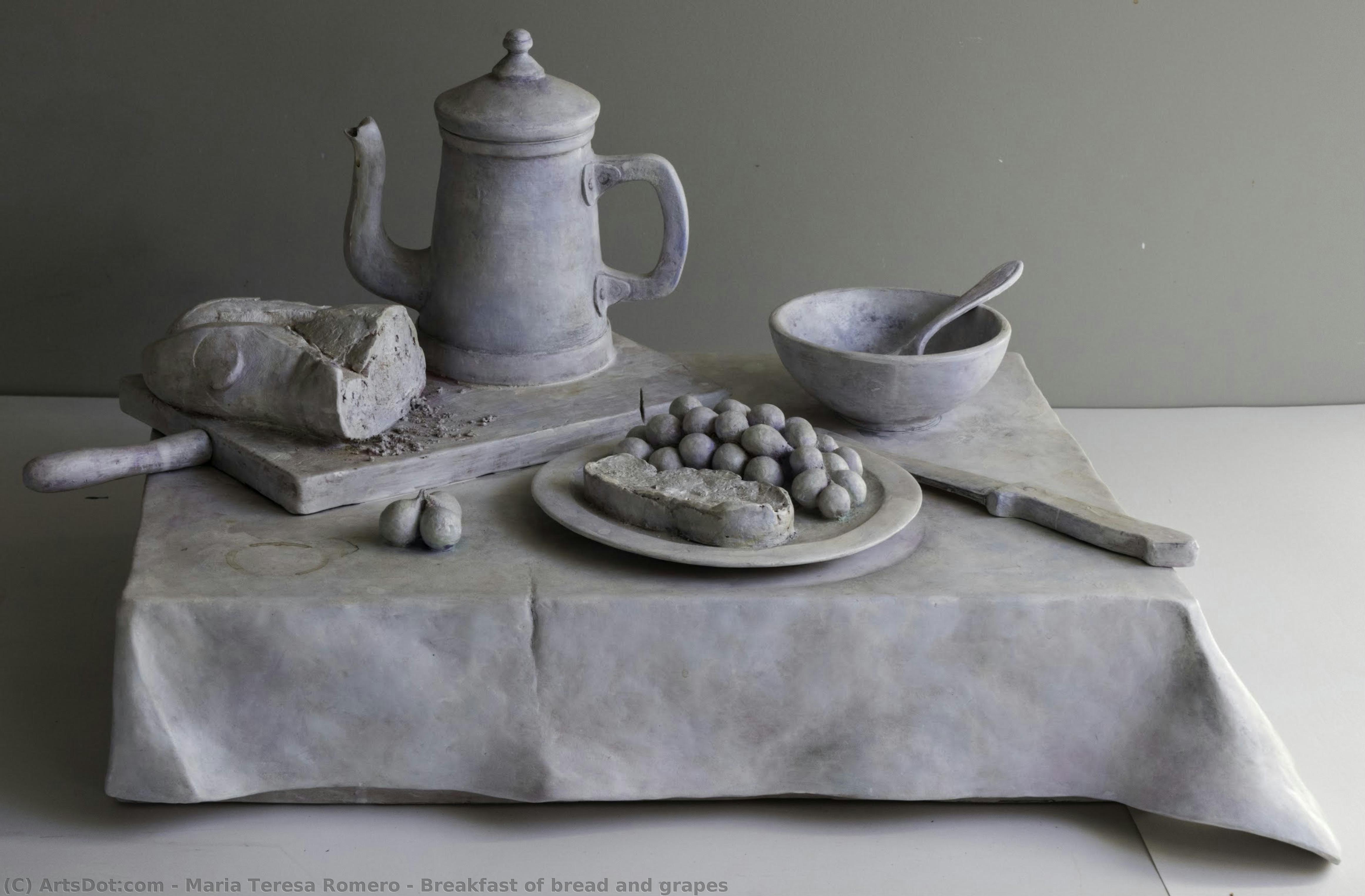Breakfast Of Bread And Grapes — Maria Teresa Romero