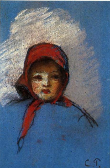 Portrait Of Jeanne Rachel (minette) — Camille Pissarro