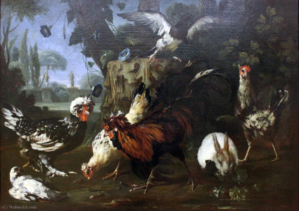 Poultry Yard — Franz Werner Von Tamm
