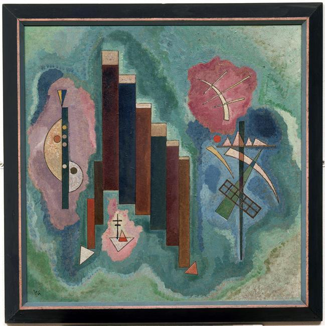 Downwards — Wassily Wassilyevich Kandinsky