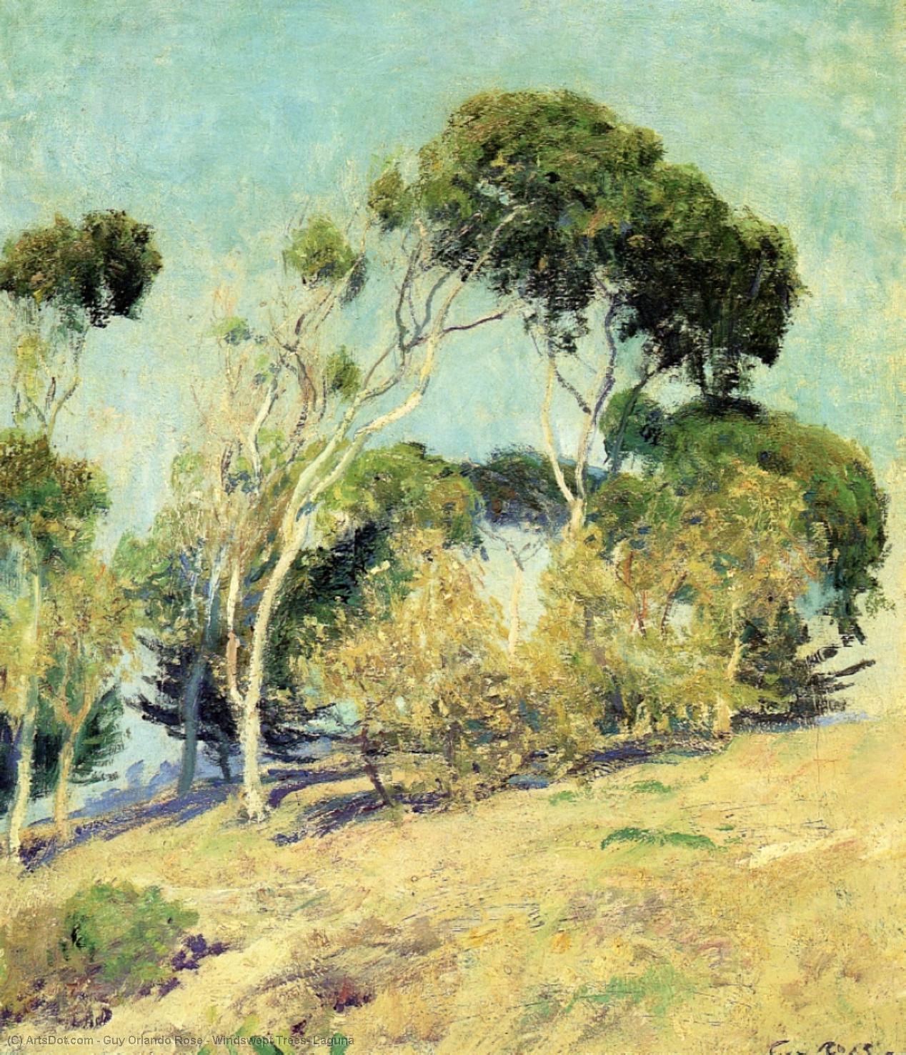 Windswept Trees, Laguna — ガイ・オーランド・ローズ