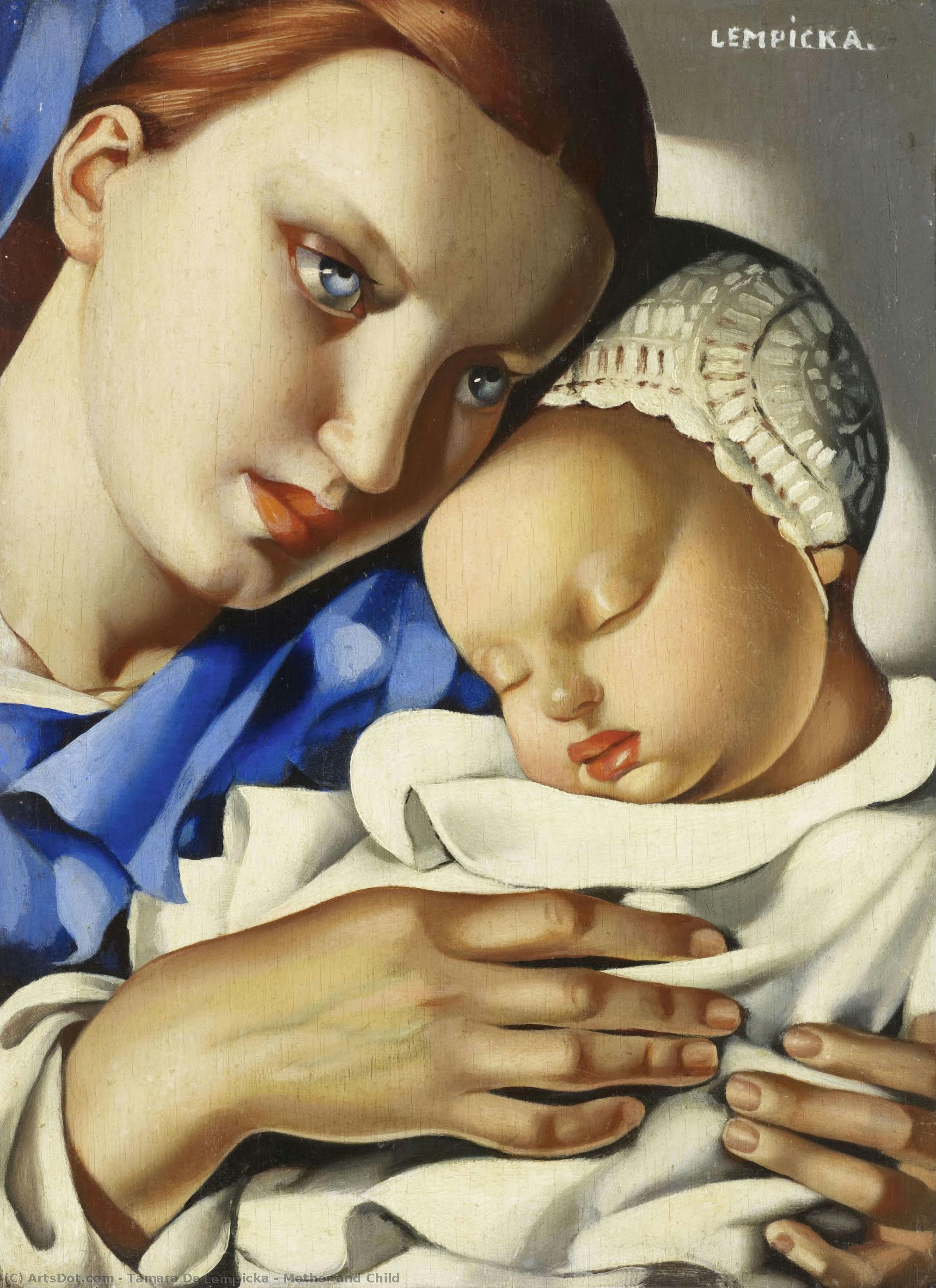 Mother And Child — Тамара Де Лемпицка