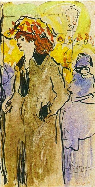 Woman On The Street — Pablo Picasso