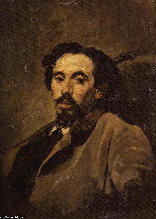 Retrato De Muñoz Degrain — Francisco Domingo Y Marqués