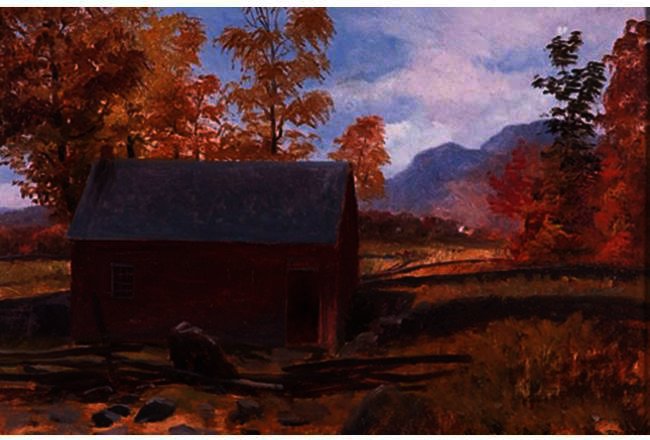 Golden October, Catskills — Jonathan Eastman Johnson