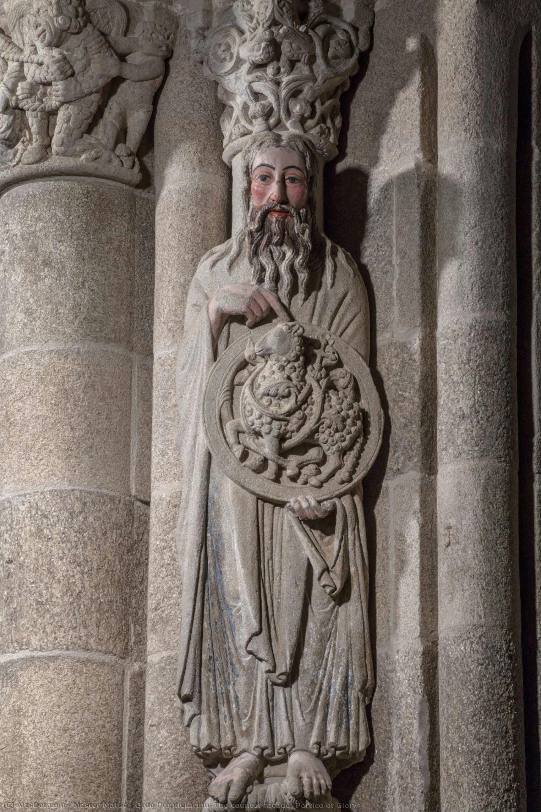 Ordo Prophetarum, The Counter Facade, Portico Of Glory — Master Mateo