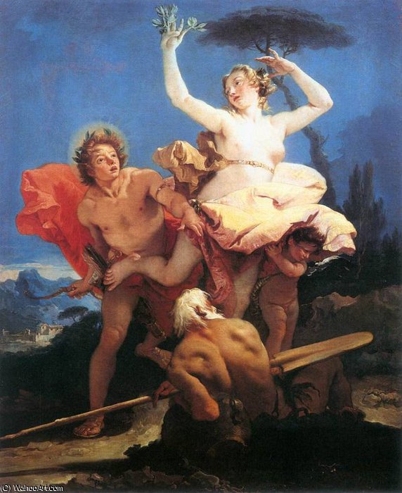 Apollo And Daphne — Джованни Баттиста Тиеполо