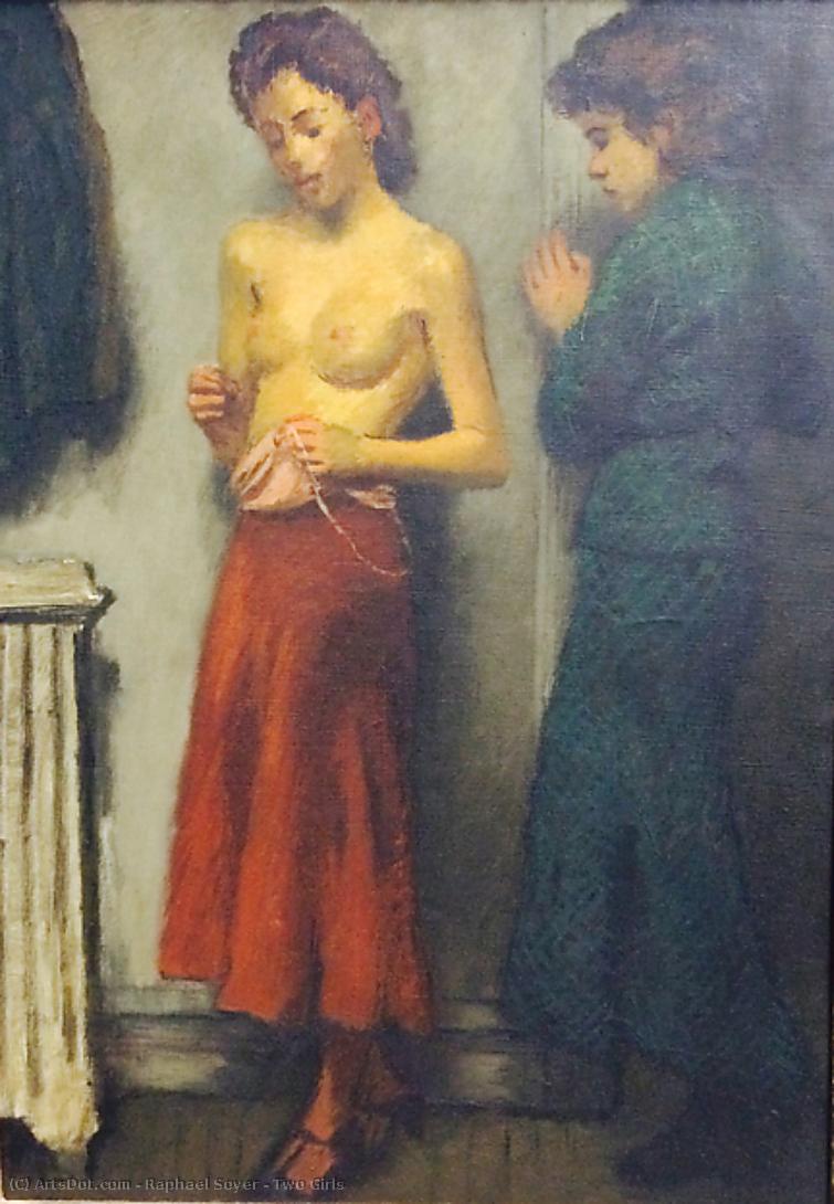 Two Girls — Raphael Soyer