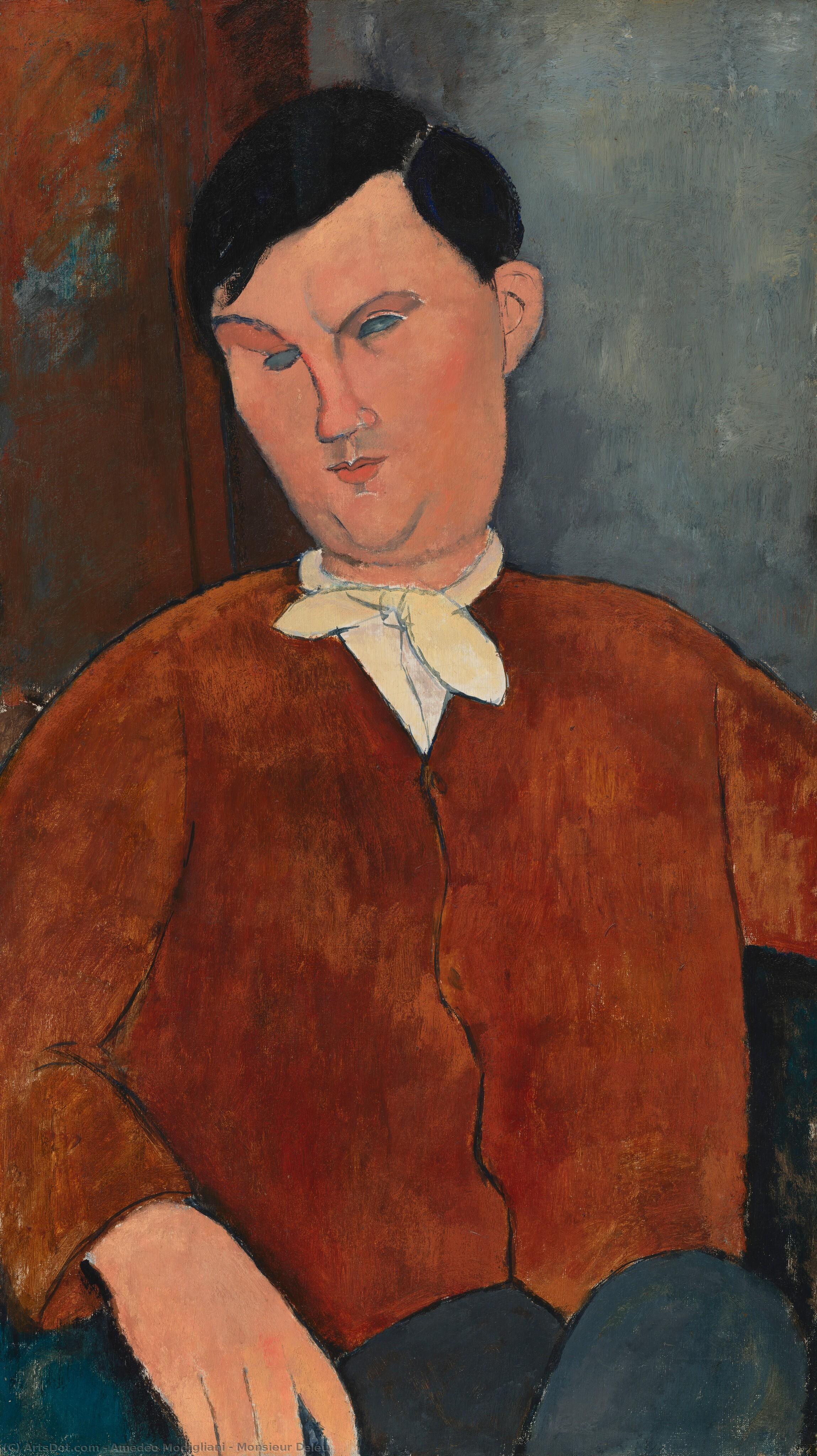 Monsieur Deleu — Amedeo Modigliani
