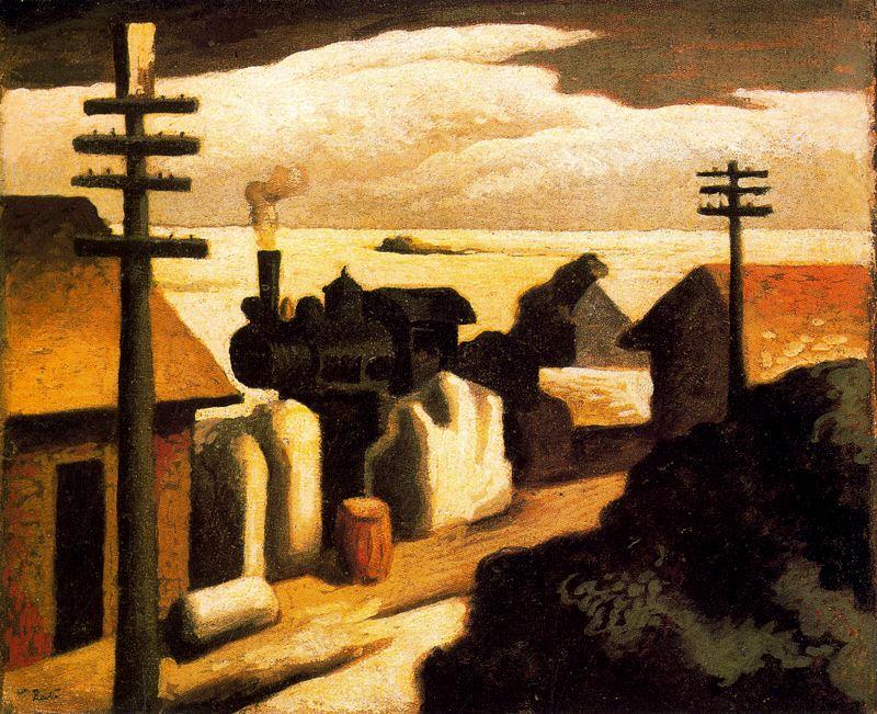 The Station — Thomas Hart Benton