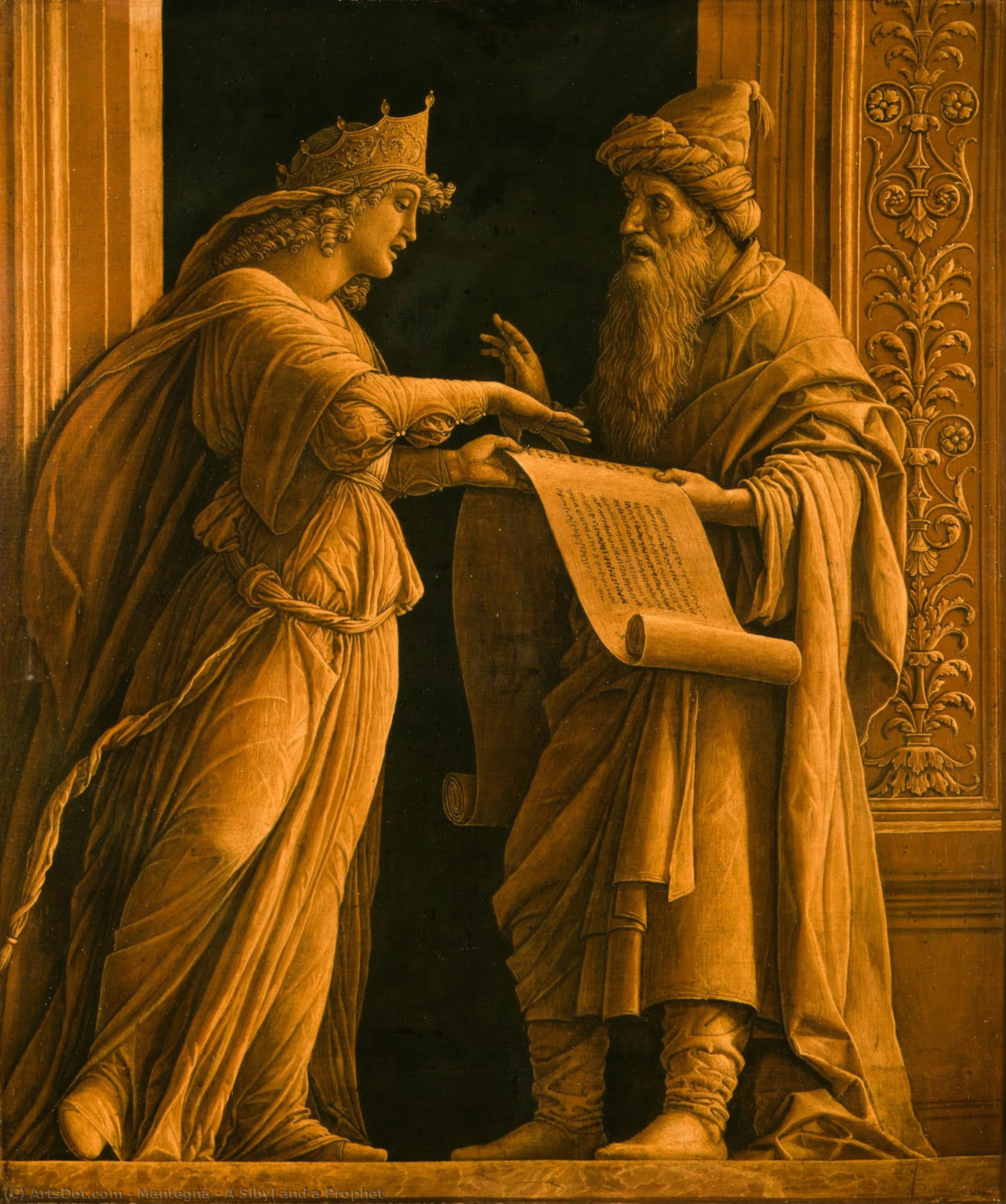 A Sibyl And A Prophet — Andrea Mantegna