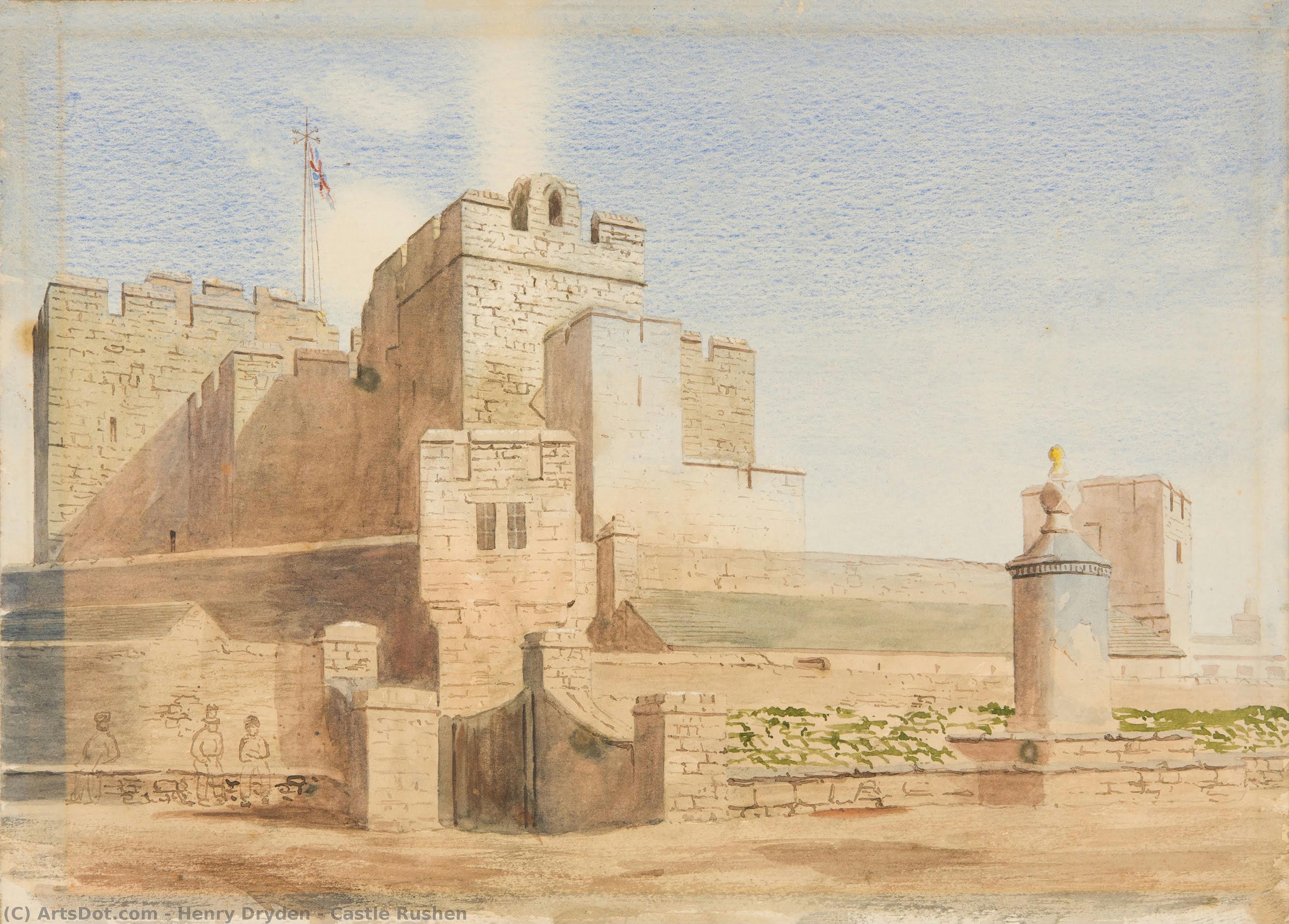 Castle Rushen — Henry Dryden