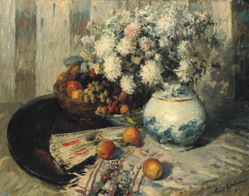 Still Life With Fan — Konstantin Alexeievitch Korovin