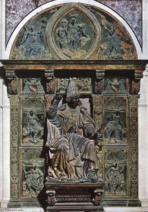 Tomb Of Pope Innocent Viii (detail) — Antonio Del Pollaiuolo