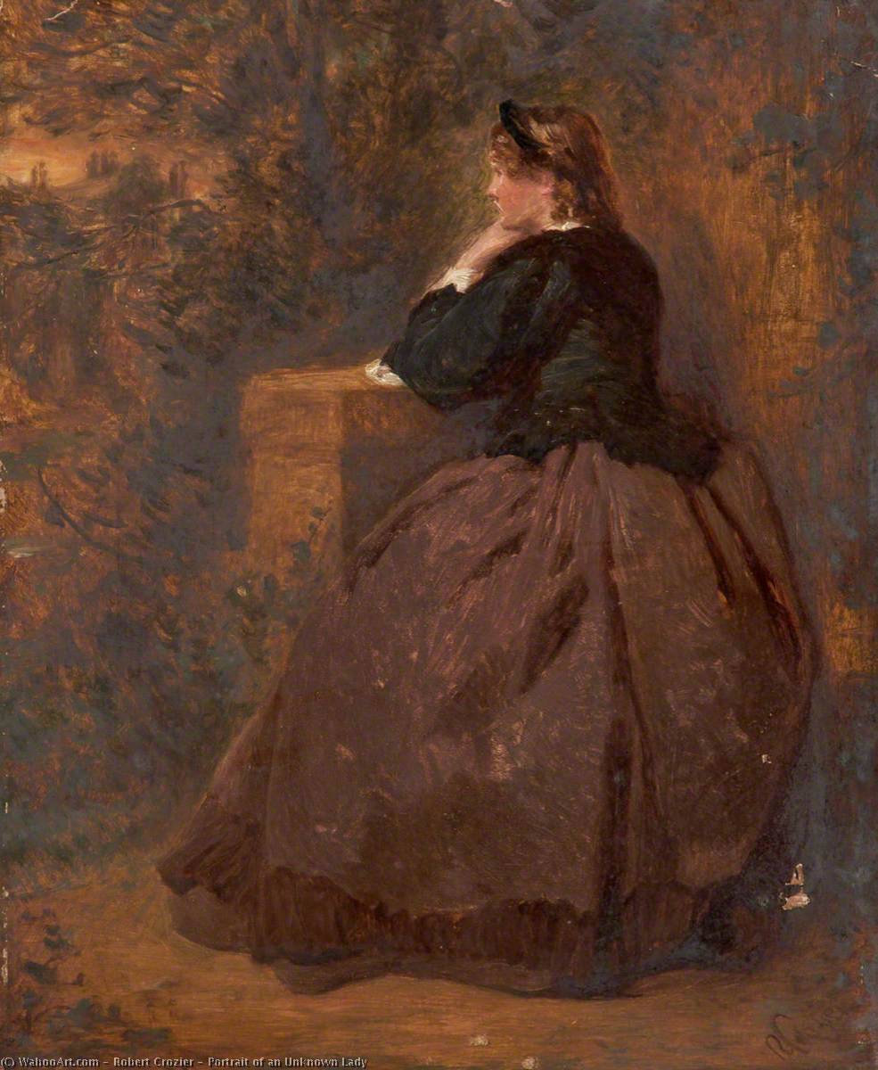 Portrait Of An Unknown Lady — Robert Crozier