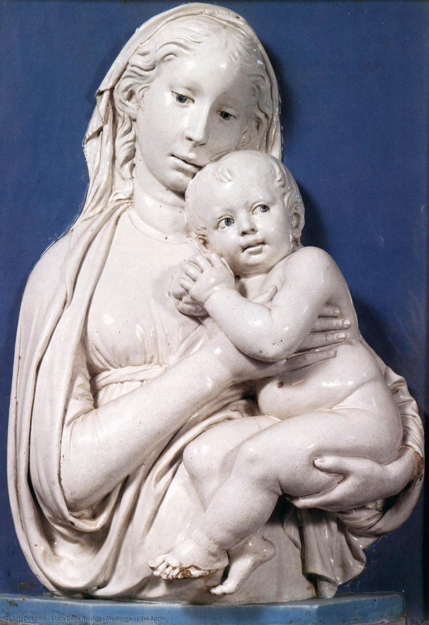 Madonna Of The Apple — Luca Della Robbia