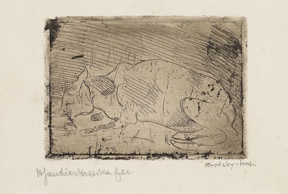 Cat — Henri Gaudier-brzeska