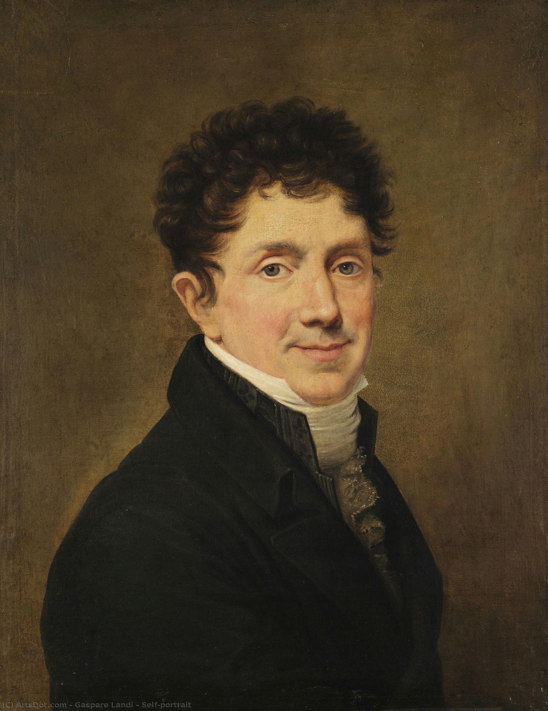 Self-portrait — Gaspare Landi