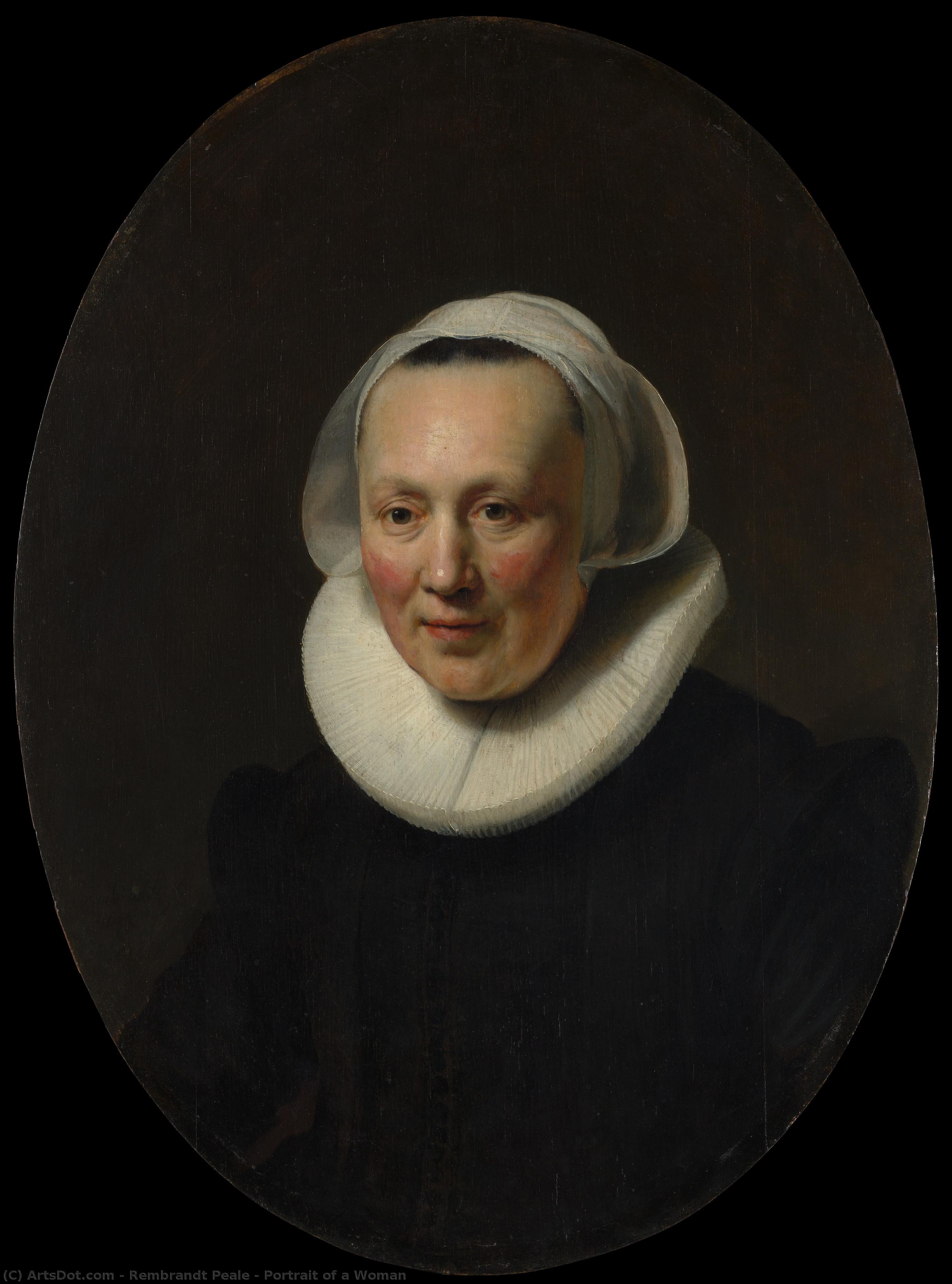 Portrait Of A Woman — Rembrandt Peale