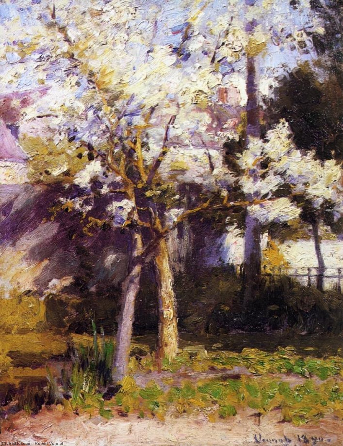 Trees At Gertz — Robert Vonnoh