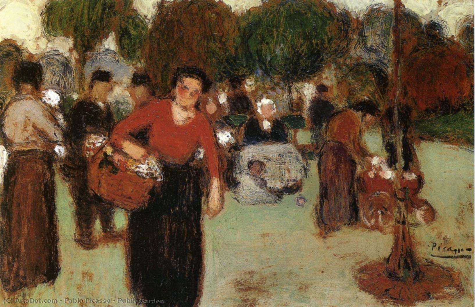 Public Garden — Пабло Пикассо