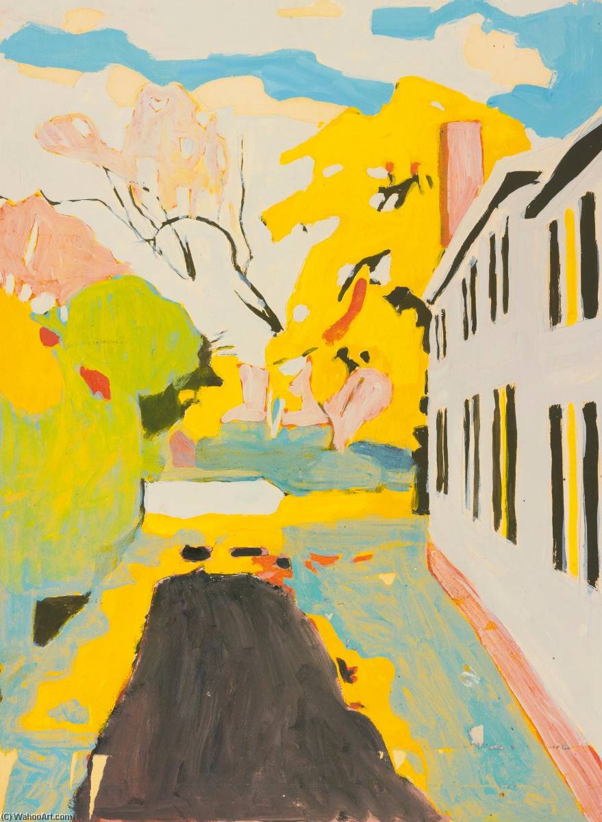 The Driveway — Fairfield Porter