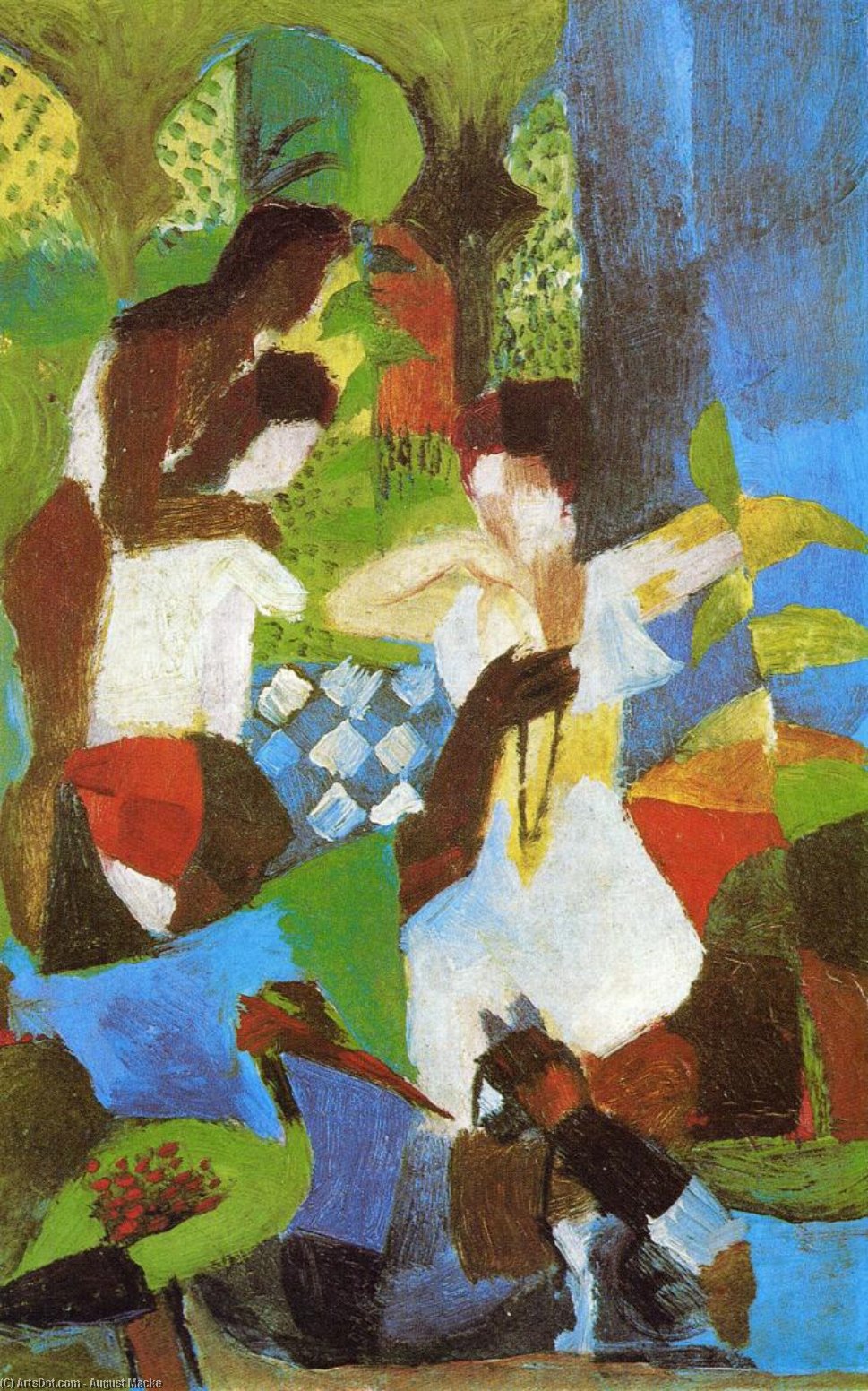Turkish Jewel Trader — August Macke