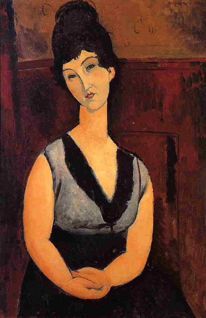 The Beautiful Confectioner — Amedeo Clemente Modigliani