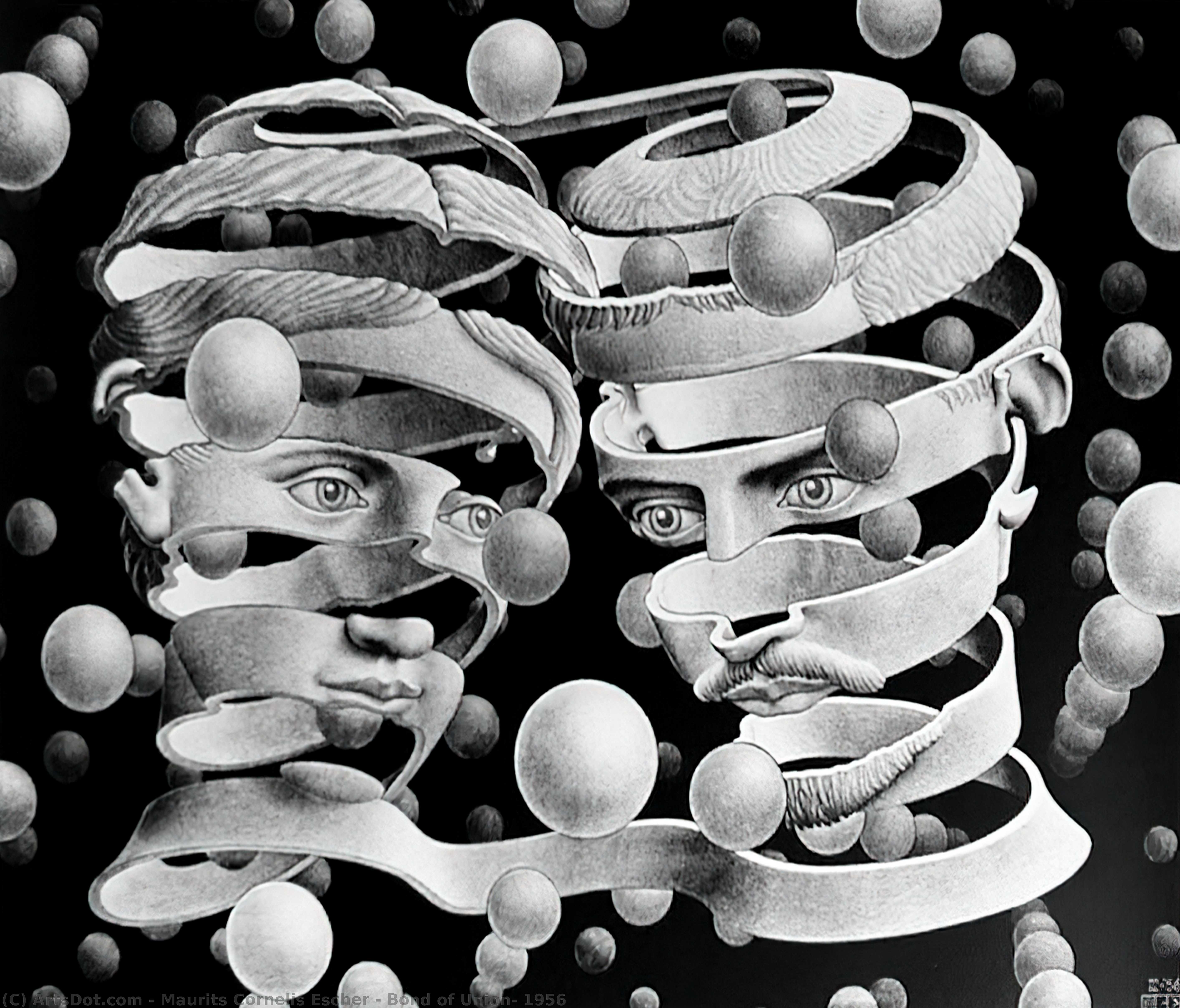 Bond Of Union, 1956 — Maurits Cornelis Escher