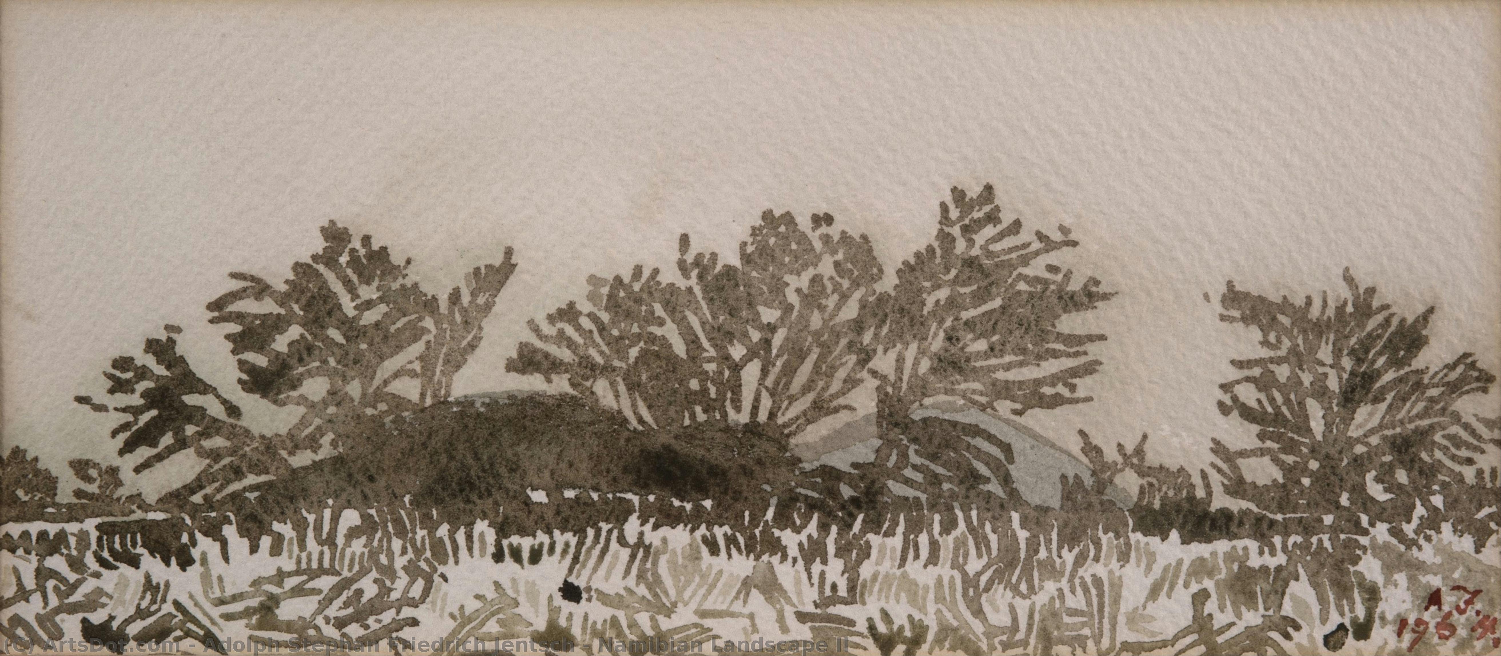 Namibian Landscape Ii — Adolph Stephan Friedrich Jentsch