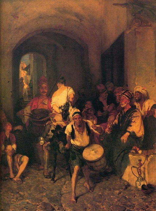 Punishment Of The Thief — Nikolaos Gyzis