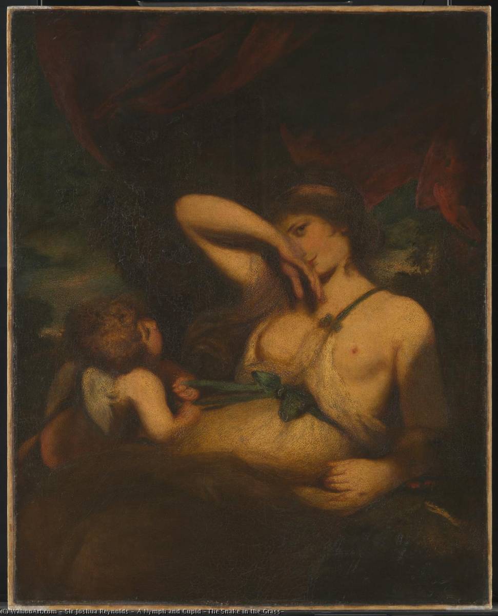 A Nymph And Cupid ‘the Snake In The Grass’ — Sir Joshua Reynolds