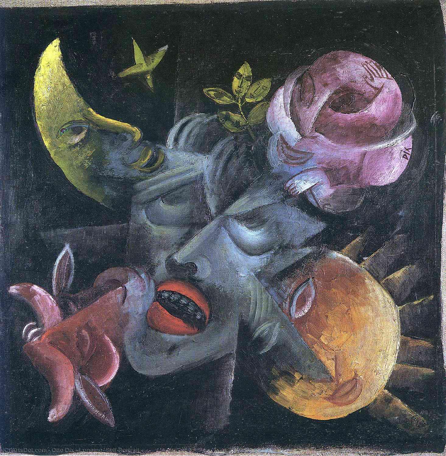 Longing, Self-portrait — Otto Diks