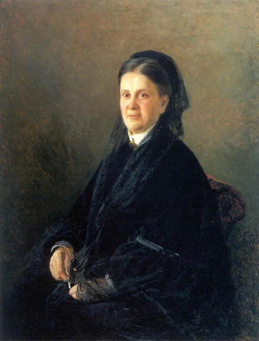 Portrait Of Anna Olsufyeva — Nikolai Ge