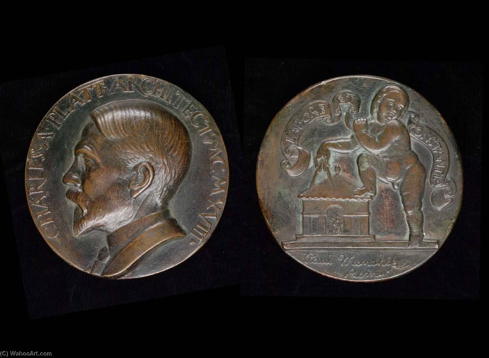 Charles A. Platt Portrait Medal — Paul Manship