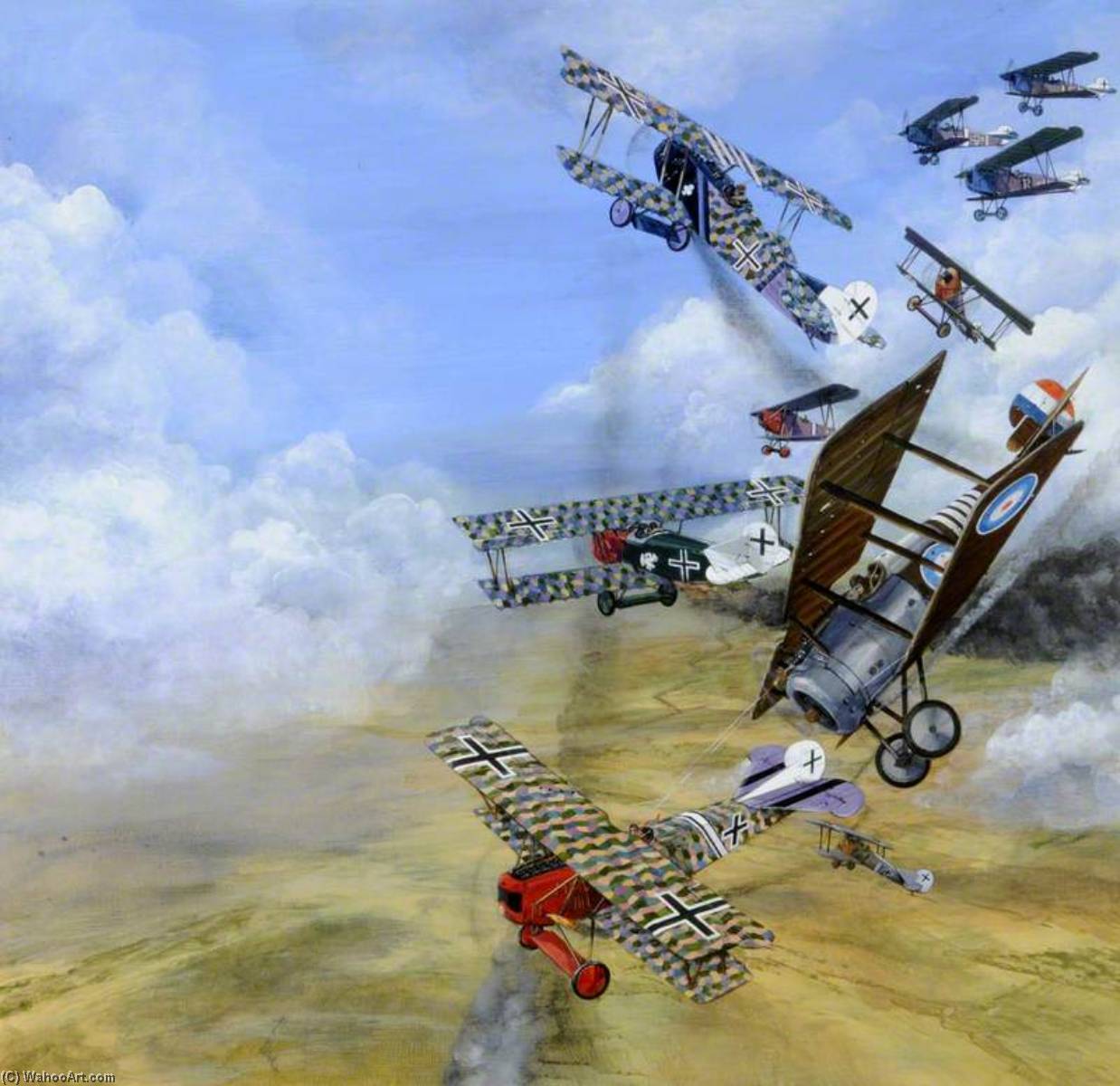Major William Barker's Vc Action, 1918 — Brian Byron
