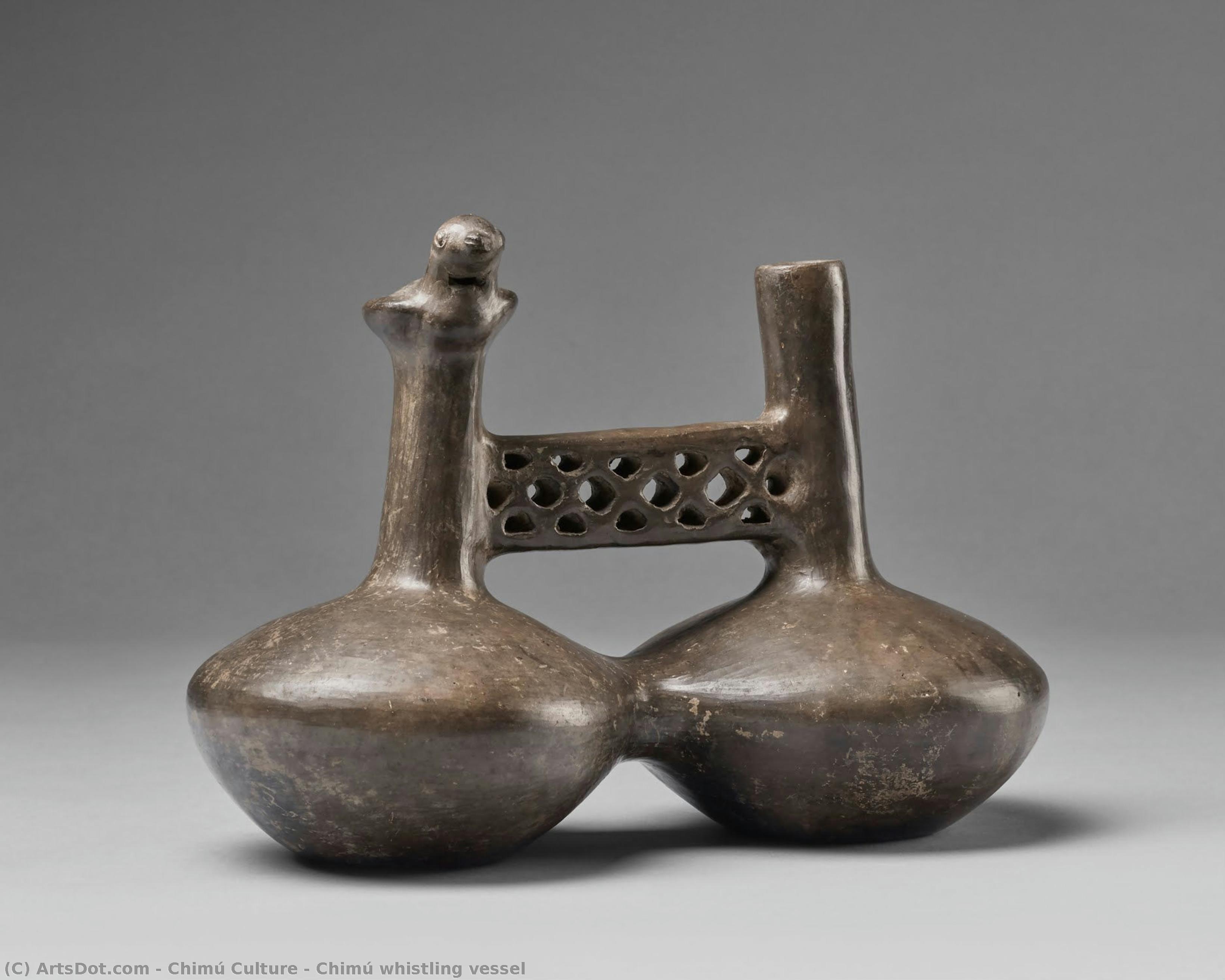 Chimú Whistling Vessel — Chimú Culture