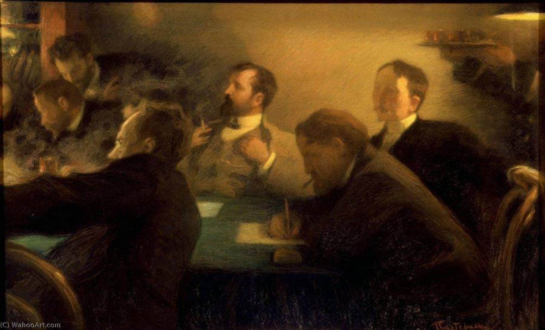 A Meeting Of Moscow Art Teachers — Leonid Pasternak
