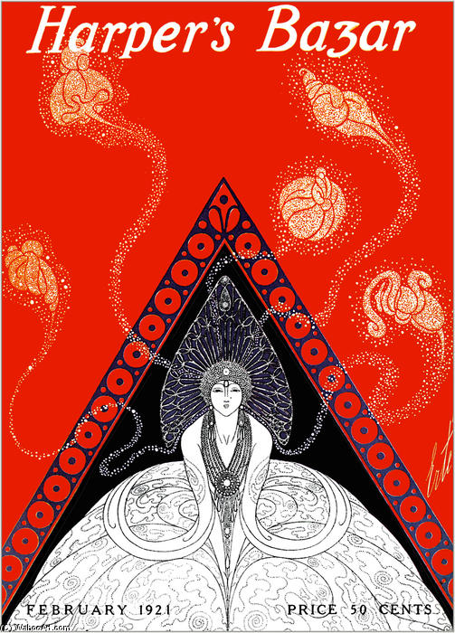 Hapers Bazar Cover — Erté