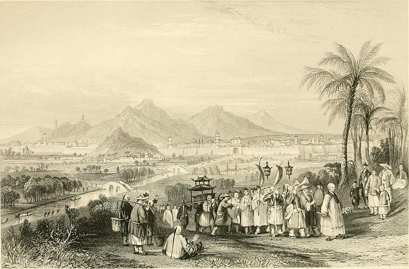City Of Nanking — Thomas Allom