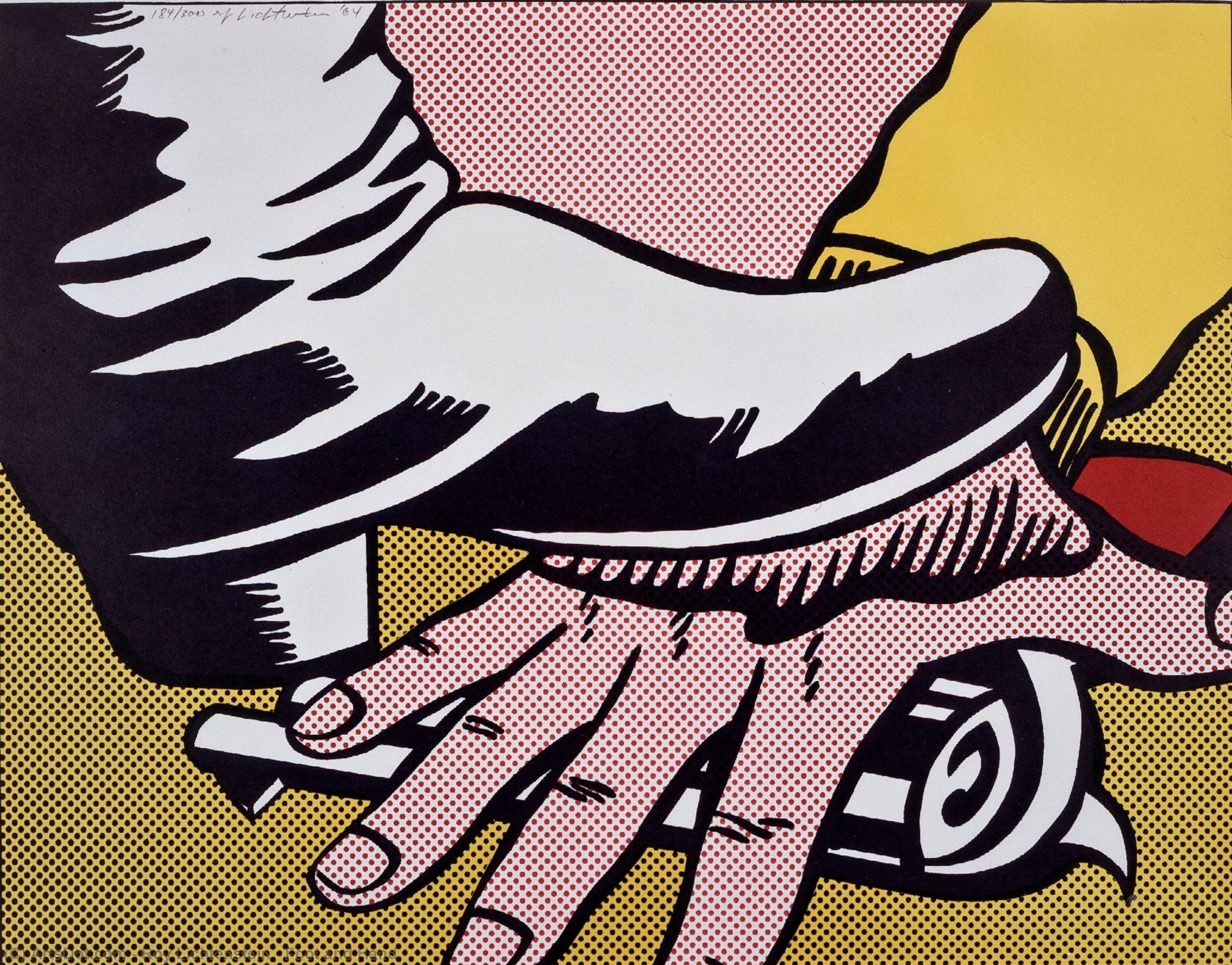 Foot And Hand — Рой Лихтенштейн