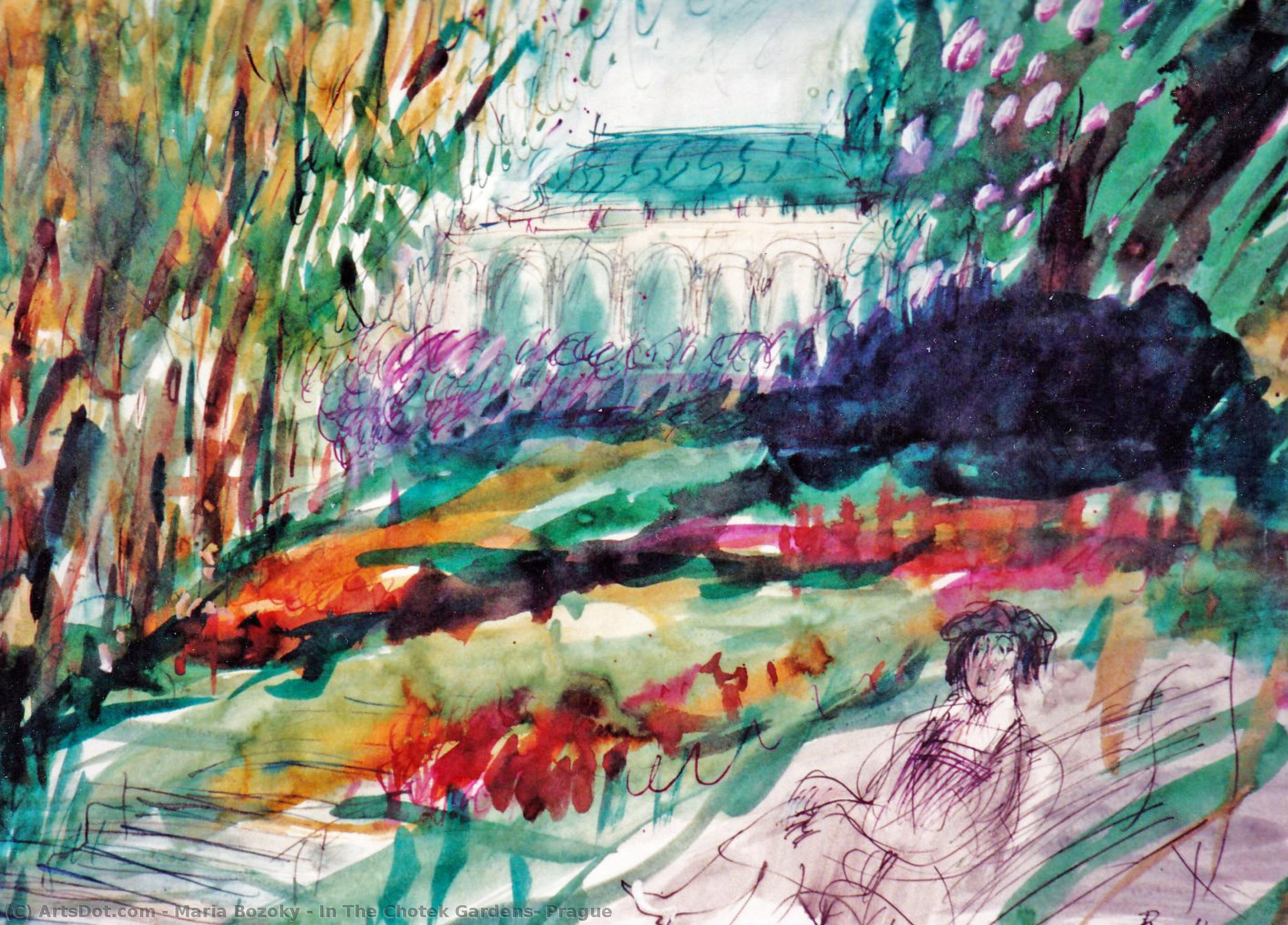 In The Chotek Gardens, Prague — Mária Bozóky