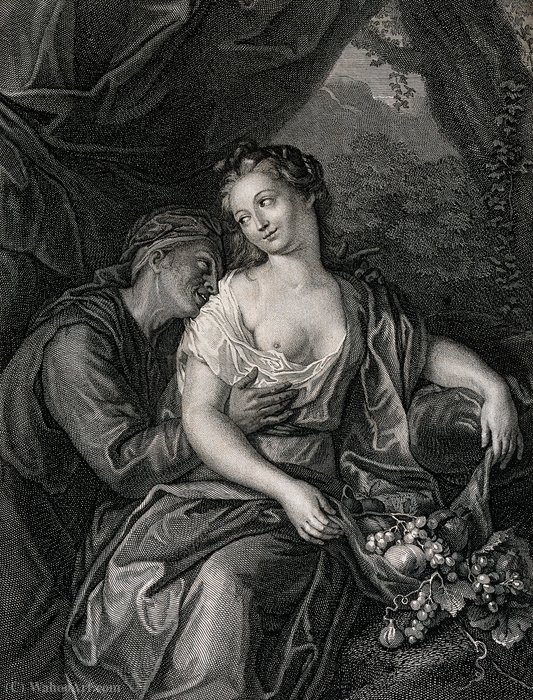 Vertumnus And Pomona As Lovers — Matthys Pool