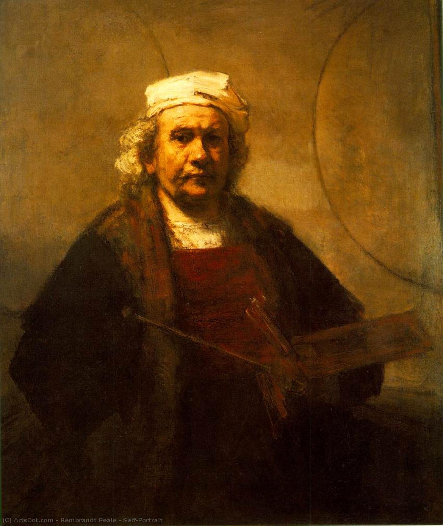 Self-portrait — Рембрандт Пилл