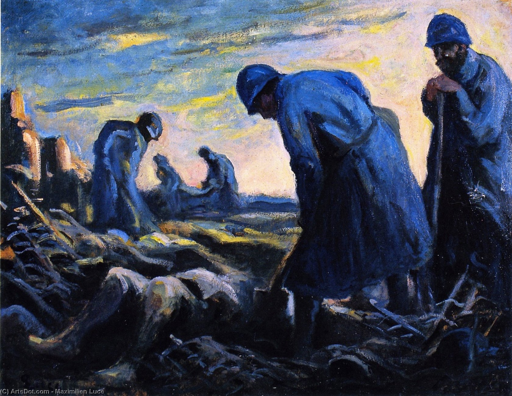 War Scene — Максимилиан Лукэ