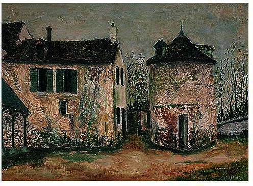 Home Of Gabrielle D'estrees In Bezons (val-d'oise) — Maurice Utrillo